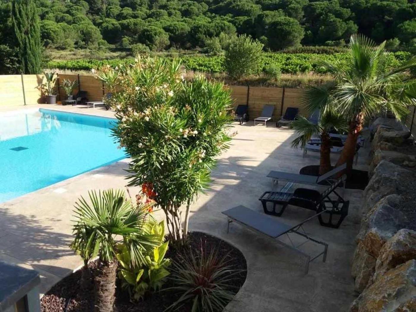 Camping 3 Etoiles - Piscine - Ccbb0Gd Bizanet Kültér fotó